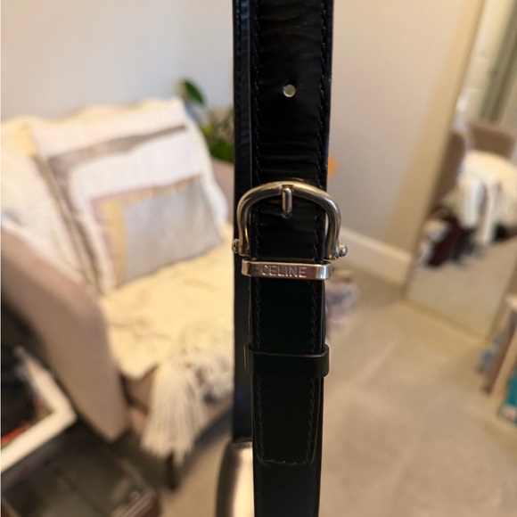 Celine Ponyhair Giraffe Print Crossbody Bucket Bag - Picture 4 of 5